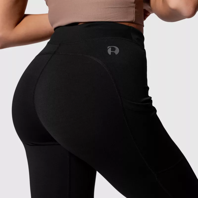 Colanți sport cu buzunare Iron Aesthetics Active, negri-11