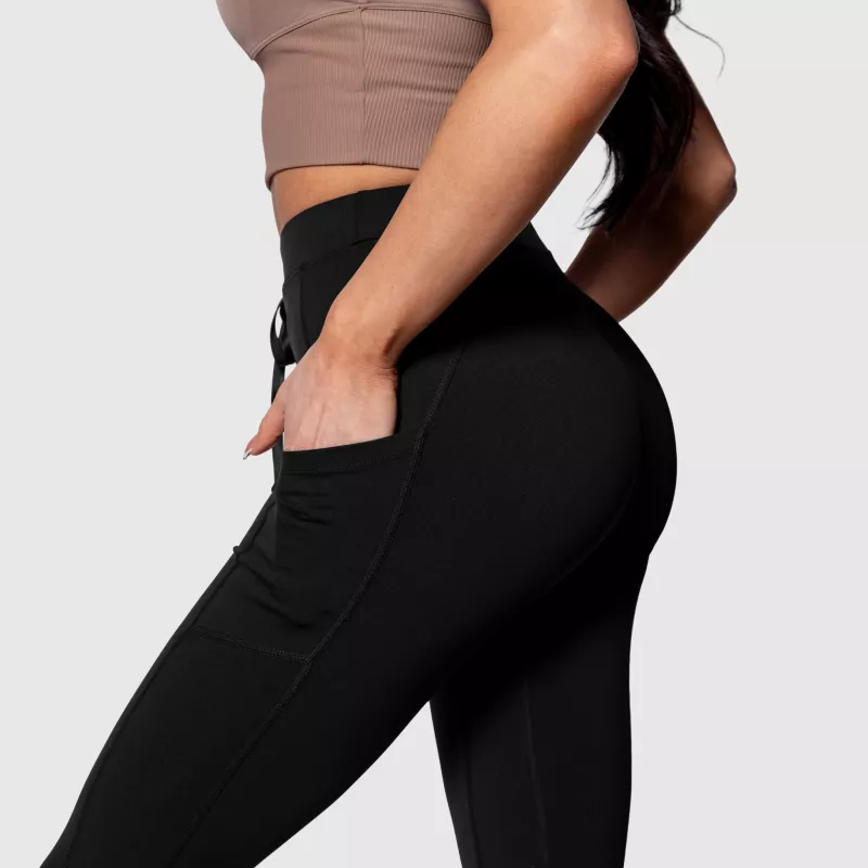 Colanți sport cu buzunare Iron Aesthetics Active, negri-6