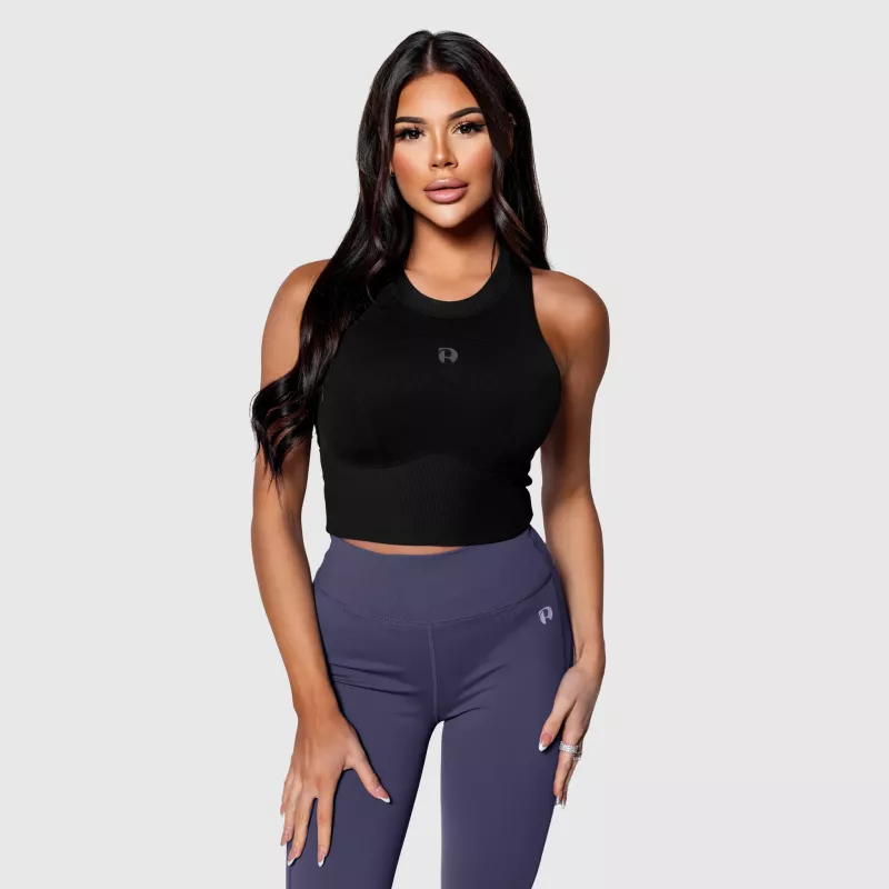 Bustieră sport Iron Aesthetics High Impact, neagră-7