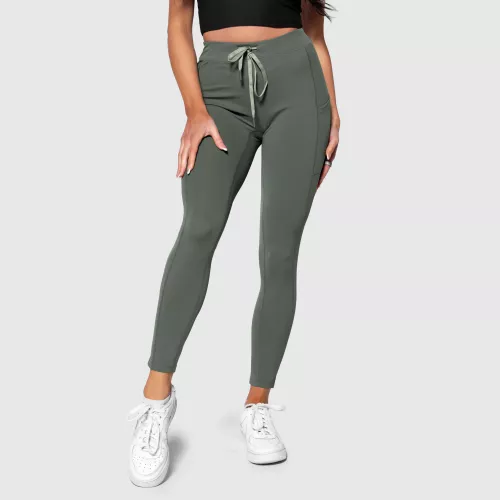 Colanți sport cu buzunare Iron Aesthetics Active, verde