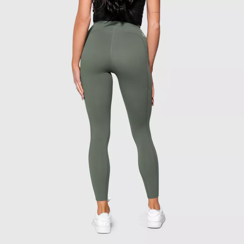 Colanți sport cu buzunare Iron Aesthetics Active, verde-6
