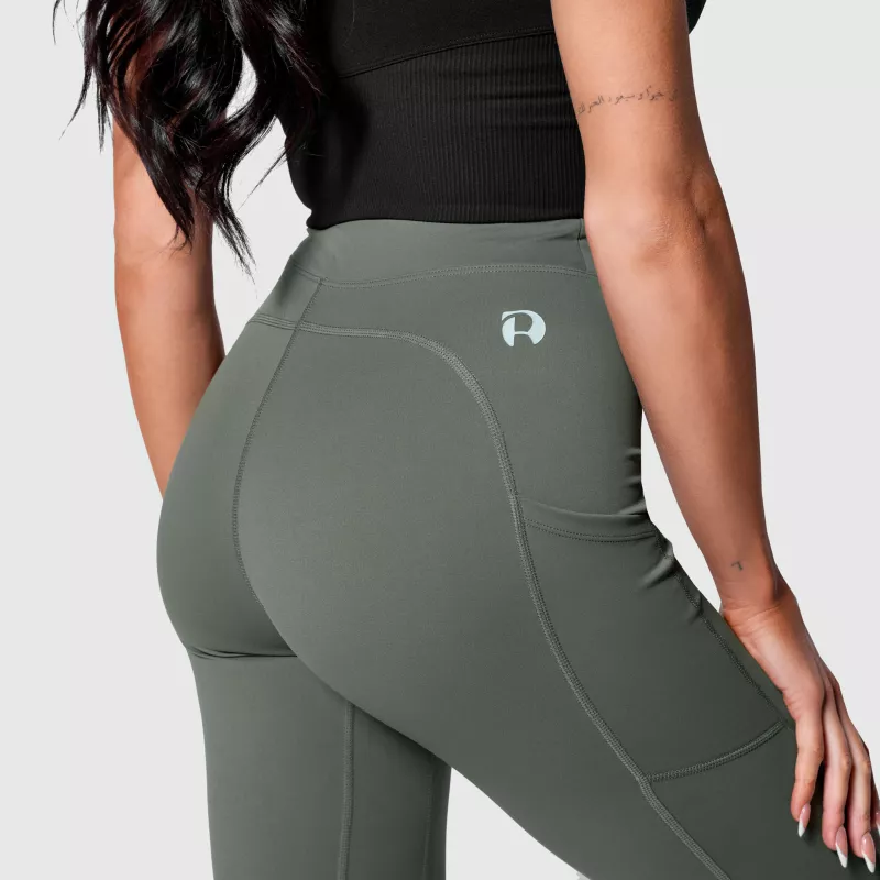 Colanți sport cu buzunare Iron Aesthetics Active, verde-9