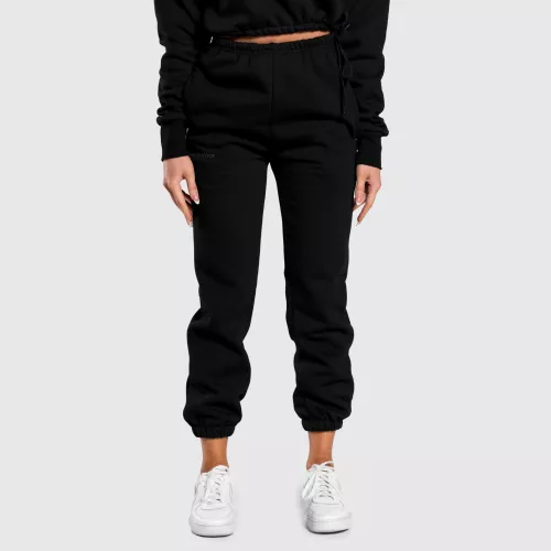 Pantaloni de trening oversized damă Iron Aesthetics Simone, negri