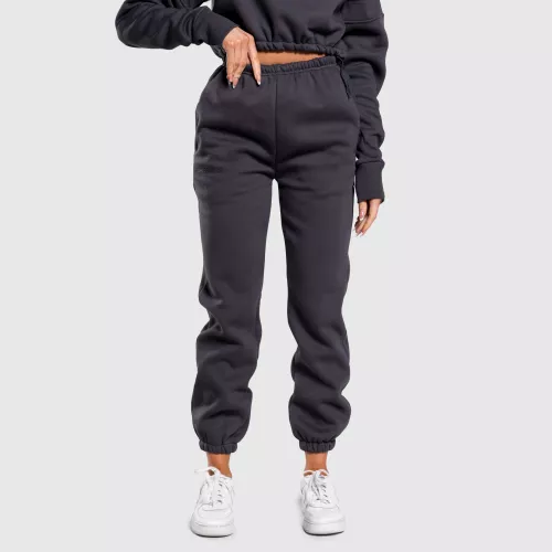 Pantaloni de trening oversized damă Iron Aesthetics Simone, gri