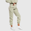 Pantaloni de trening oversized damă Iron Aesthetics Simone, verzi