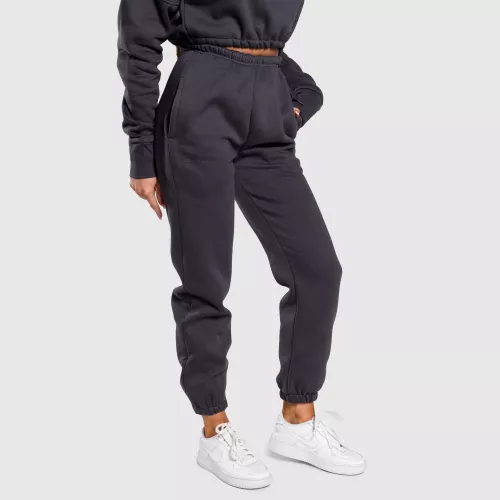 Pantaloni de trening oversized damă Iron Aesthetics Simone, gri