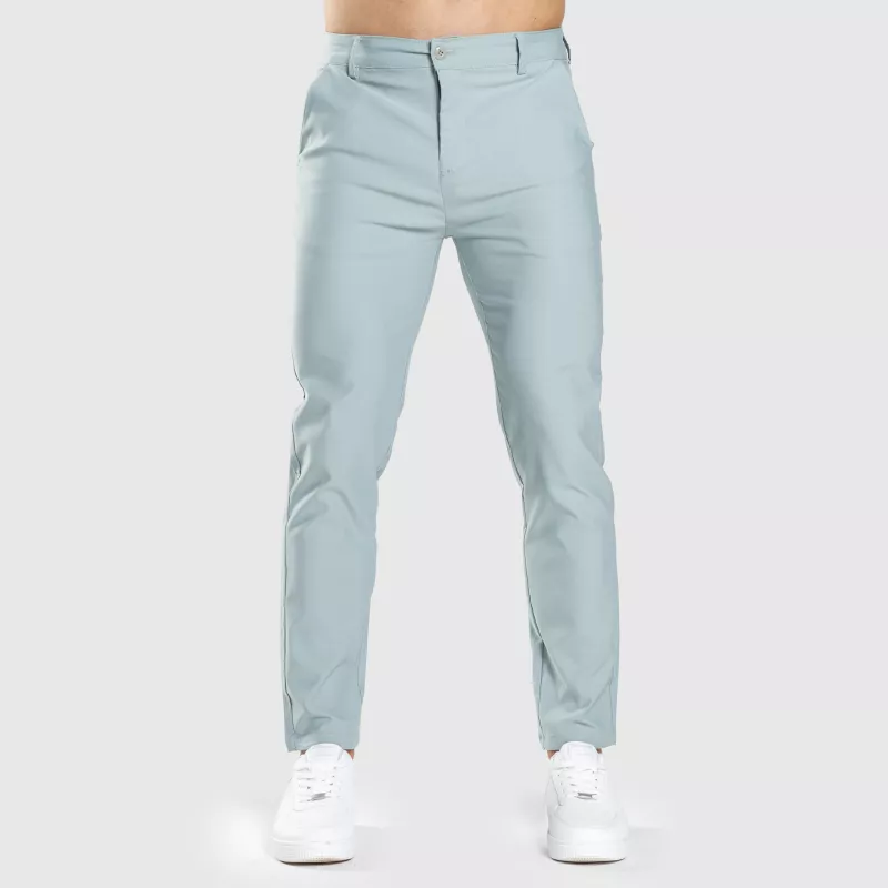 Pantaloni stretch Iron Aesthetics Classy, verzi-8