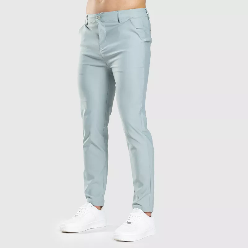 Pantaloni stretch Iron Aesthetics Classy, verzi-9
