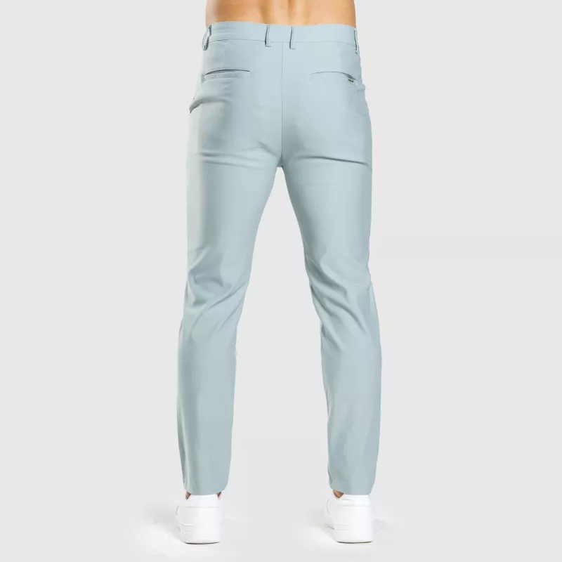 Pantaloni stretch Iron Aesthetics Classy, verzi-10