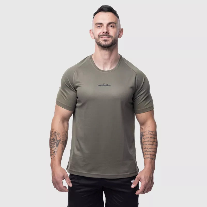 Tricou sport bărbați Iron Aesthetics Training, verde-1