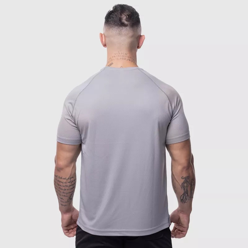Tricou sport bărbați Iron Aesthetics Training, gri-6