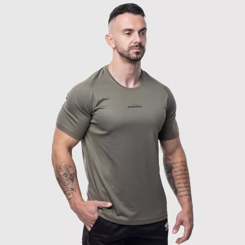 Tricou sport bărbați Iron Aesthetics Training, verde-3