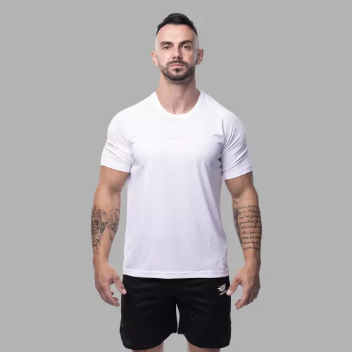Tricou sport bărbați Training, alb