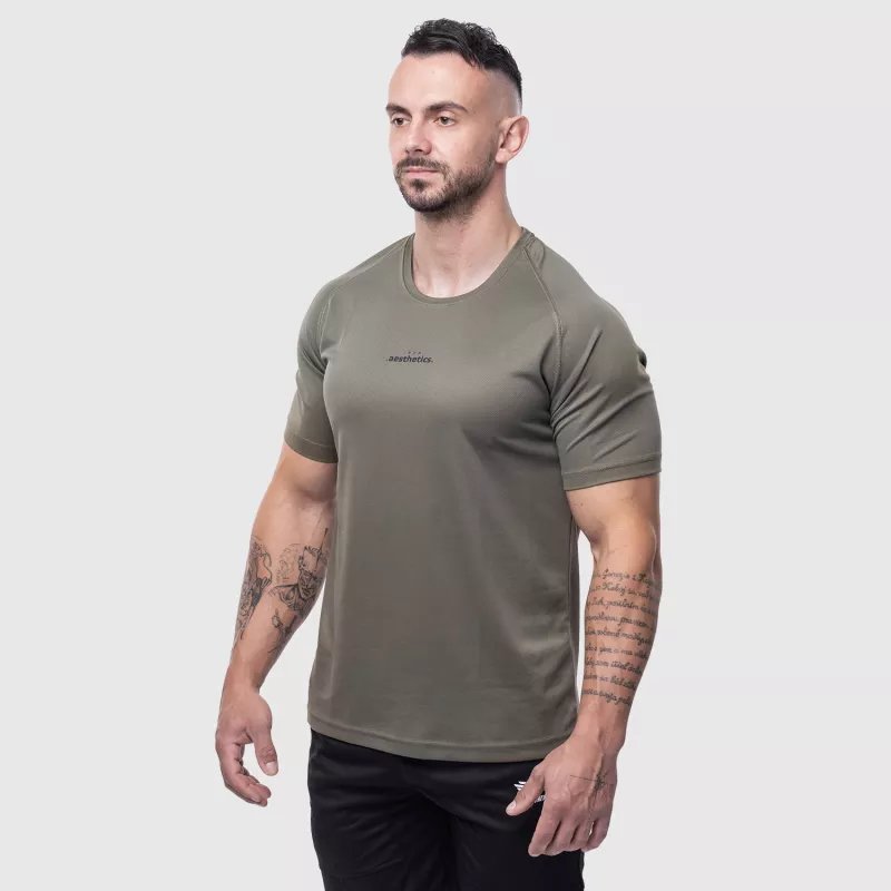 Tricou sport bărbați Iron Aesthetics Training, verde-4