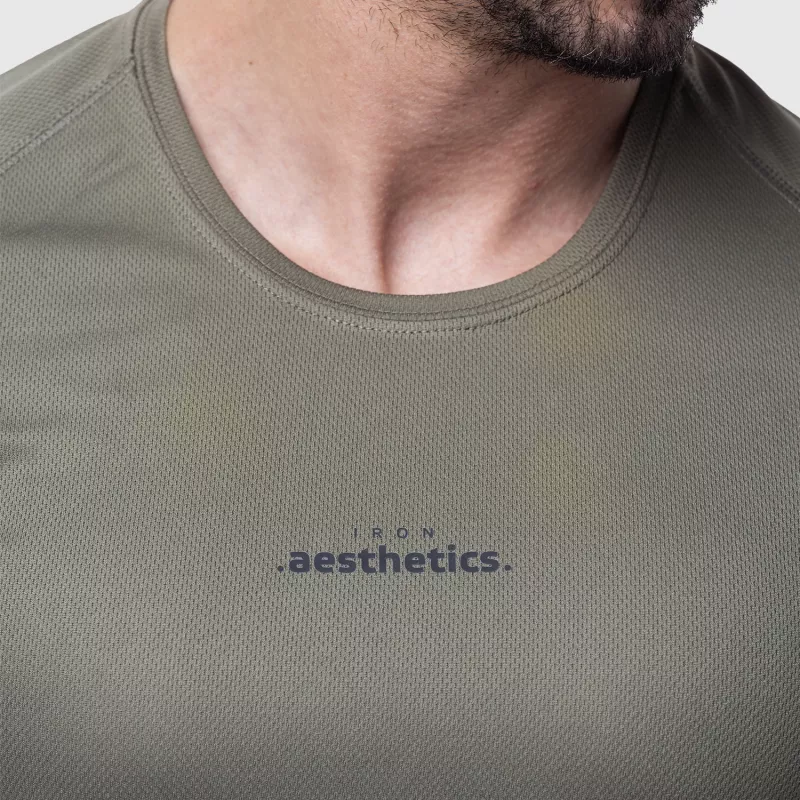 Tricou sport bărbați Iron Aesthetics Training, verde-6