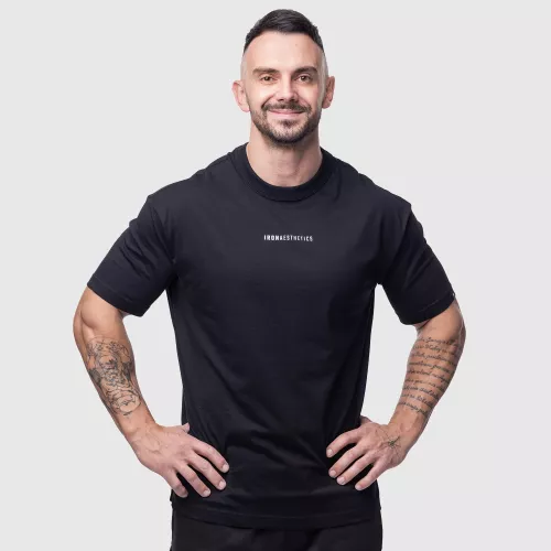 Tricou oversize Vibe Tee, negru