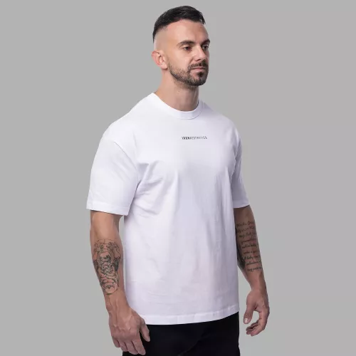 Tricou oversize bărbați Vibe Tee, alb