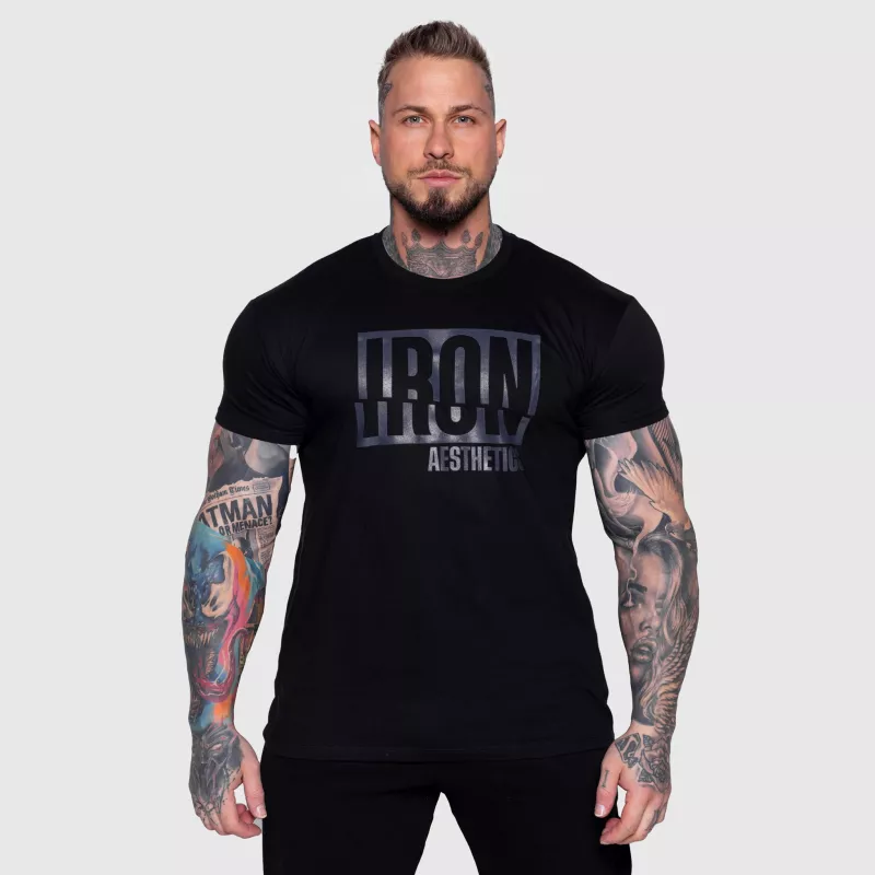 Tricou bărbați Iron Aesthetics Slash, negru-1