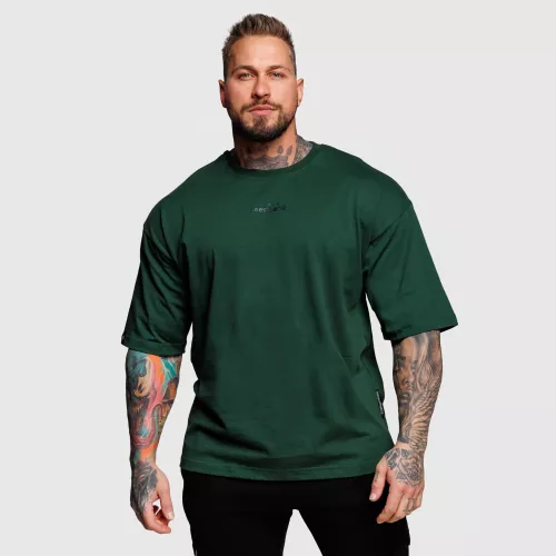 Tricou oversize Major, verde