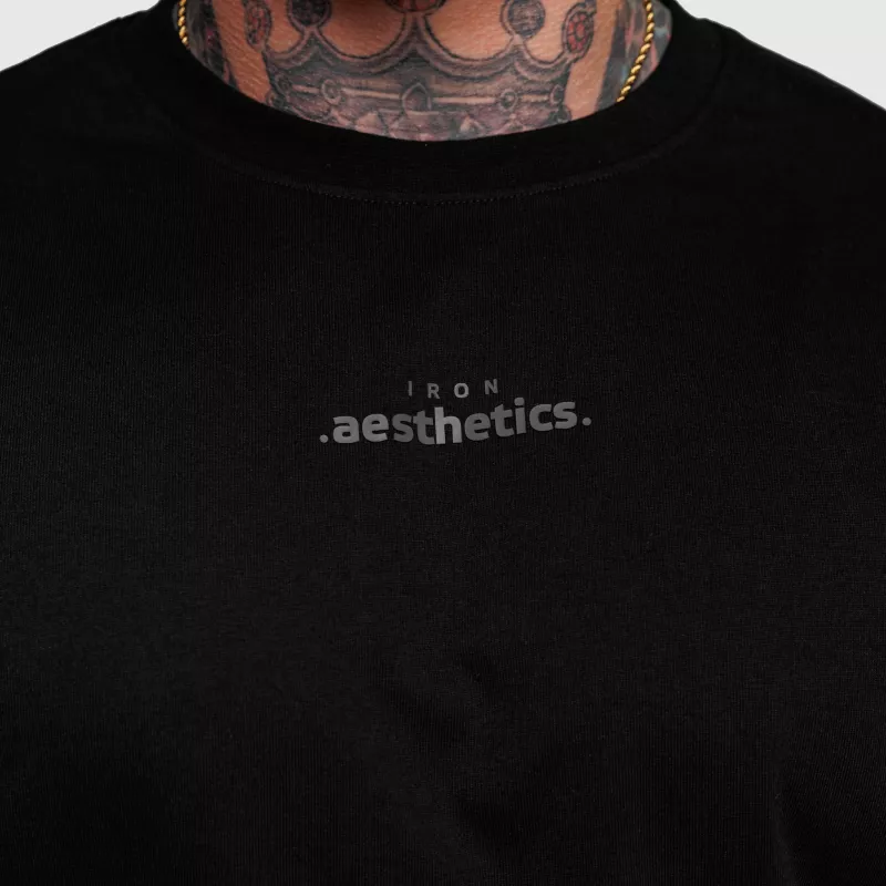 Tricou oversize Iron Aesthetics Major, negru-7