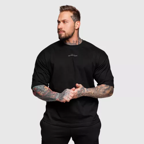 Tricou oversize Major, negru