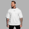 Tricou oversize Iron Aesthetics Major, alb