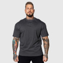 Tricou Oversized Iron Aesthetics 3D, gri