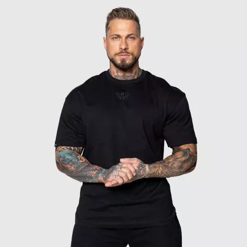 Tricou Oversized 3D, negru