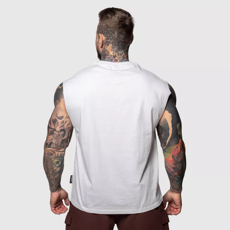 Maiou Iron Aesthetics Muscle Tee, alb-2