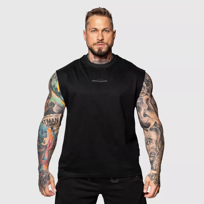 Maiou Iron Aesthetics Muscle Tee,  negru-1