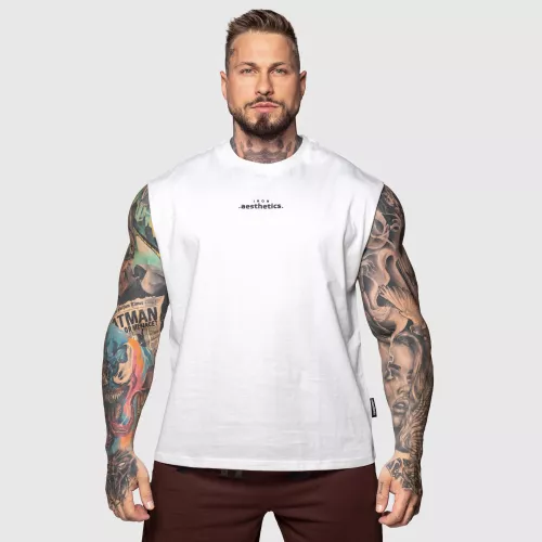 Maiou Iron Aesthetics Muscle Tee, alb