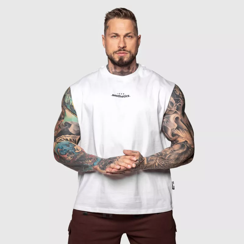 Maiou Iron Aesthetics Muscle Tee, alb-4