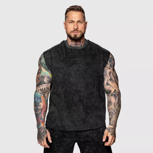 Maiou Iron Aesthetics Muscle Tee, washed black