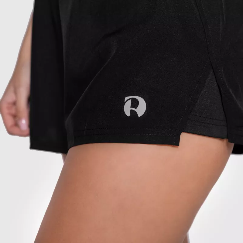 Șorturi damă Aesthetics Athletic 2in1, negru-10