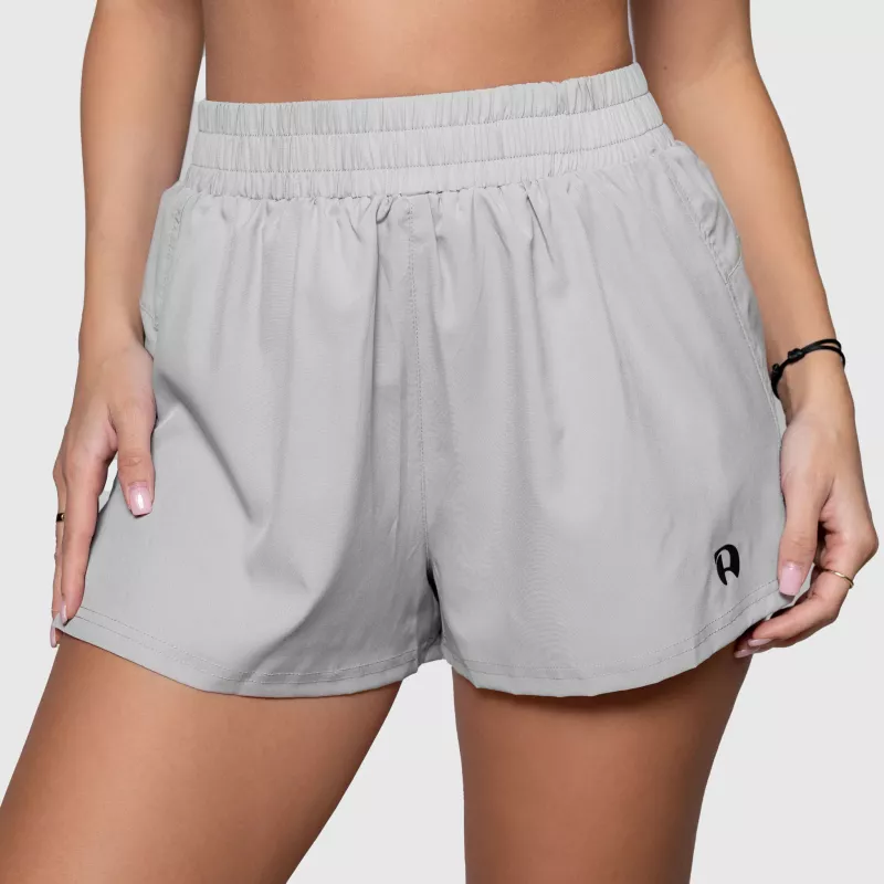 Șorturi damă Iron Aesthetics Athletic 2in1, gri-3