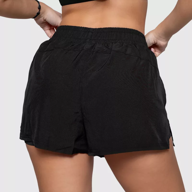 Șorturi damă Aesthetics Athletic 2in1, negru-6