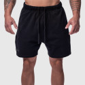 Șorturi din bumbac bărbați Iron Aesthetics Ambition, negre