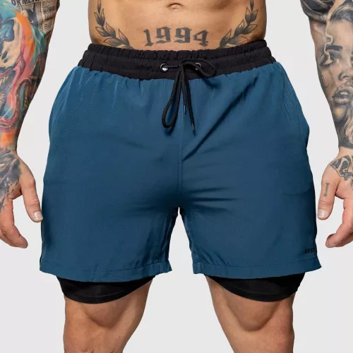 Șorturi de înot Iron Aesthetics  Vortex Core 2in1, navy