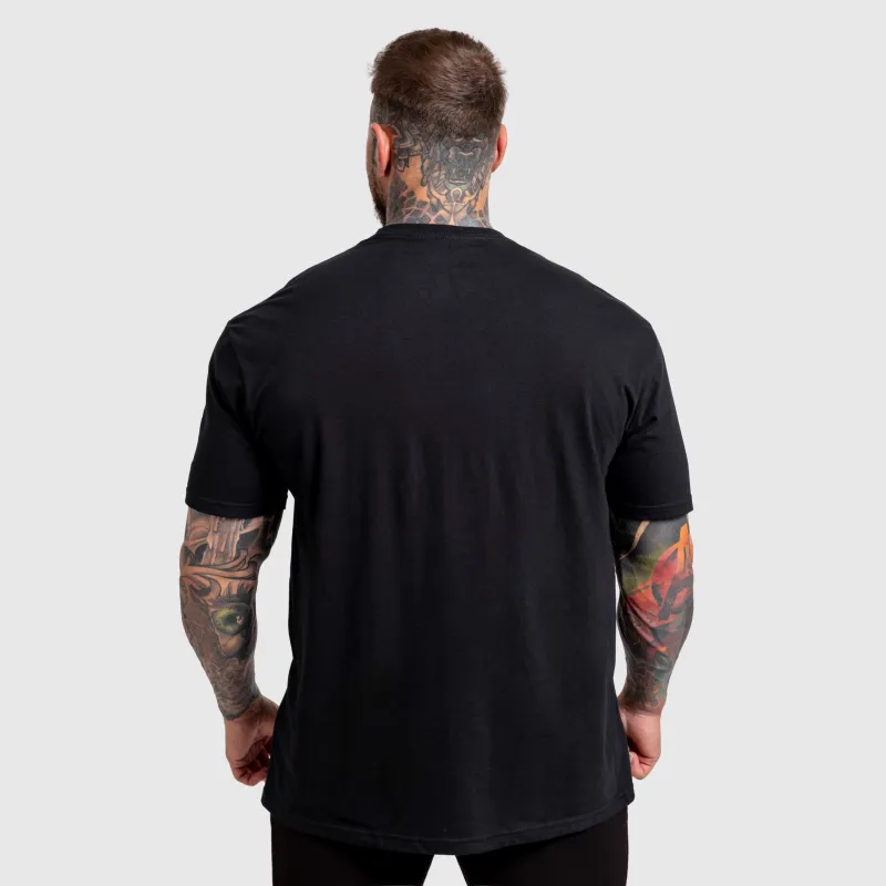 Tricou bărbați Iron Aesthetics Tactical, negru-6