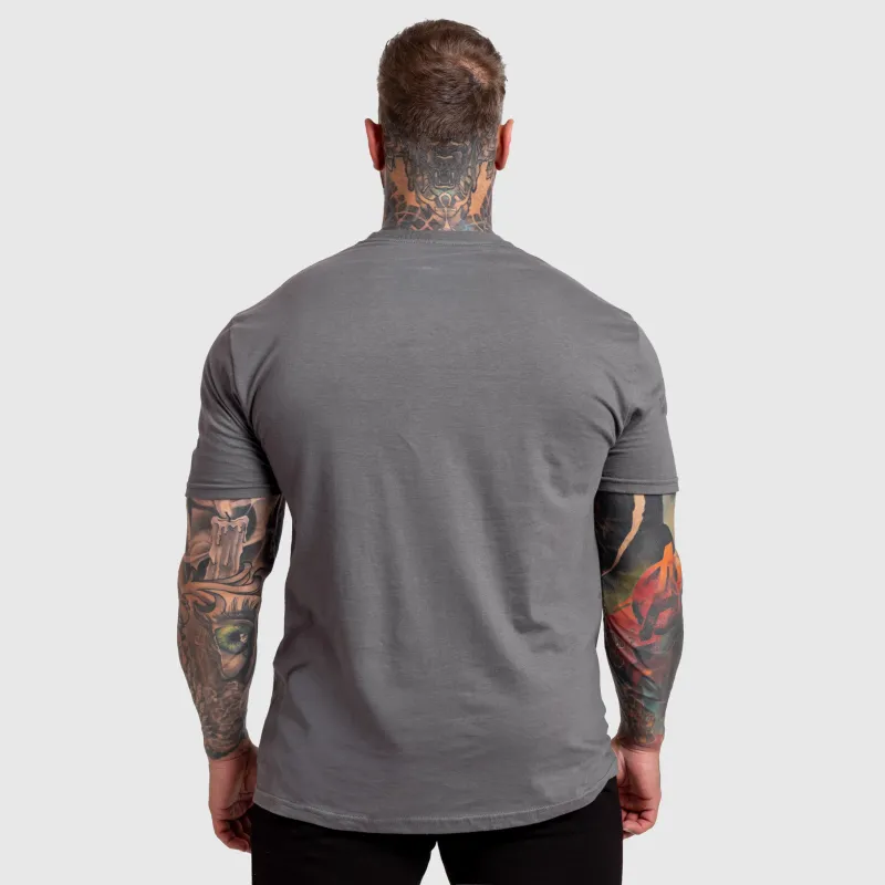 Tricou bărbați Iron Aesthetics Tactical, gri-6