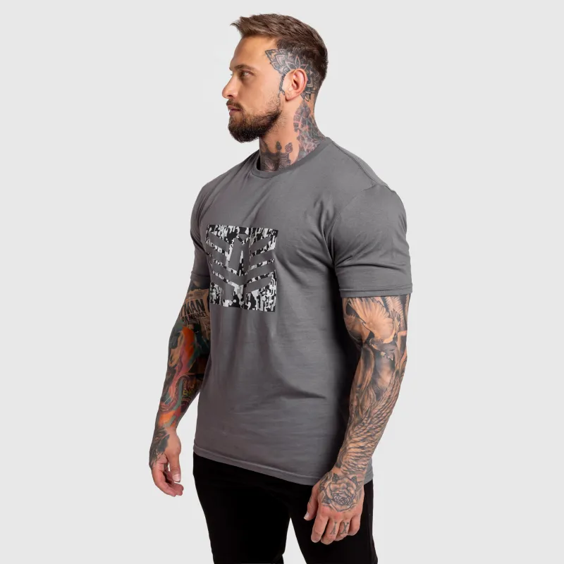 Tricou bărbați Iron Aesthetics Tactical, gri-5