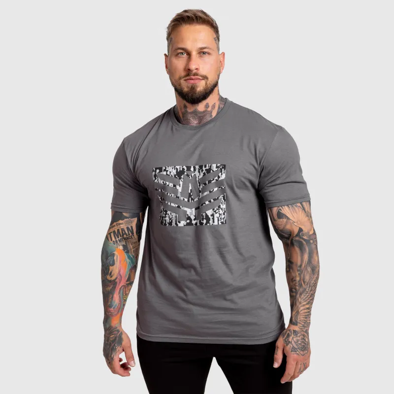 Tricou bărbați Iron Aesthetics Tactical, gri-4