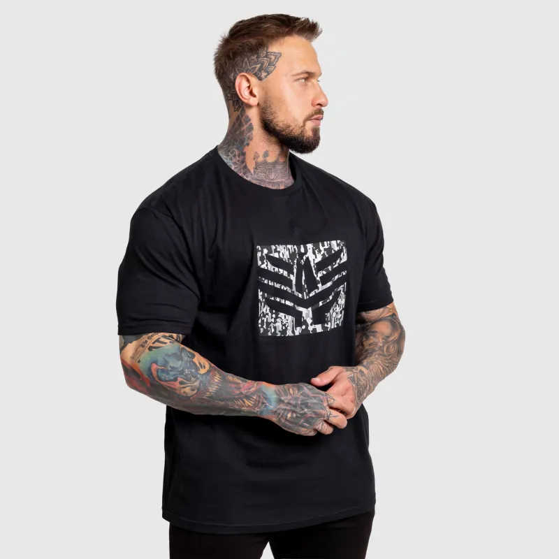 Tricou bărbați Iron Aesthetics Tactical, negru-3
