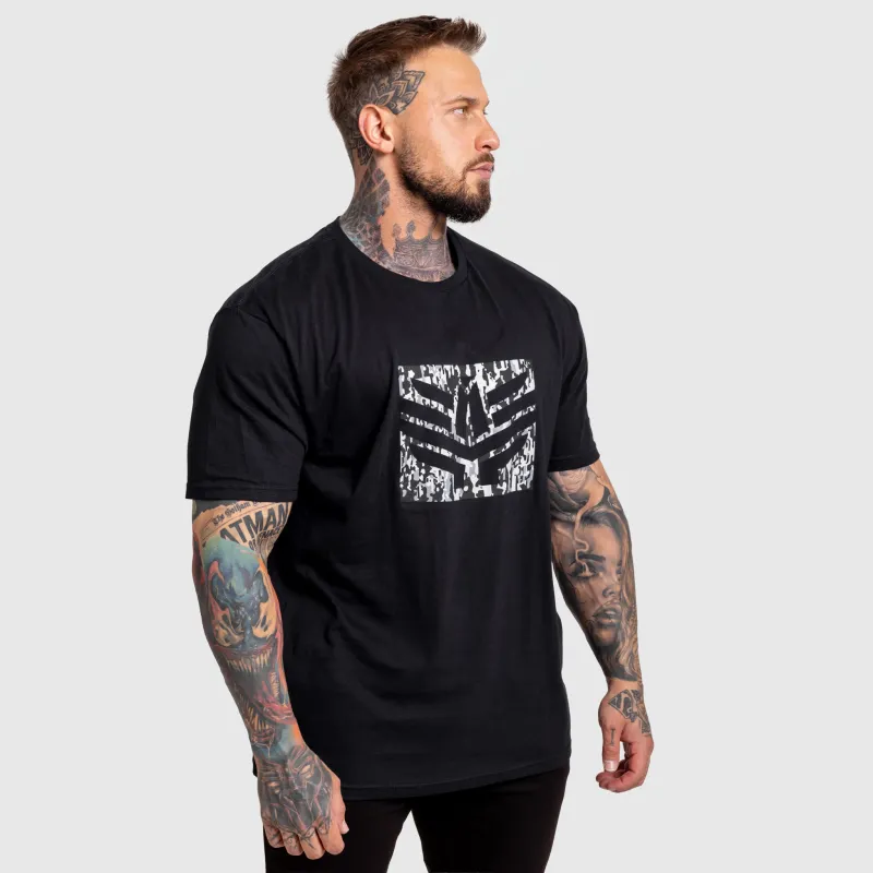 Tricou bărbați Iron Aesthetics Tactical, negru-5