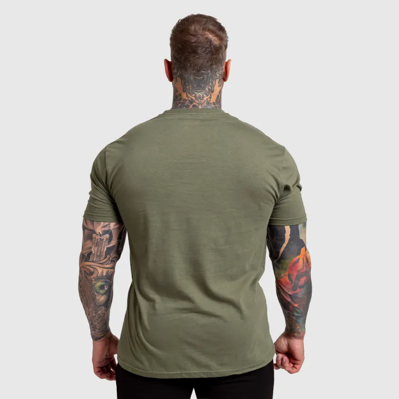 Tricou bărbați Iron Aesthetics Tactical, verde-7