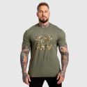 Tricou bărbați Iron Aesthetics Tactical, verde