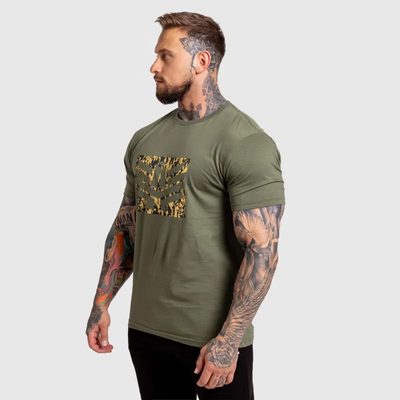 Tricou bărbați Iron Aesthetics Tactical, verde-3