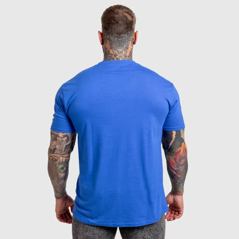 Tricou bărbați Iron Aesthetics Imperial, albastru-4