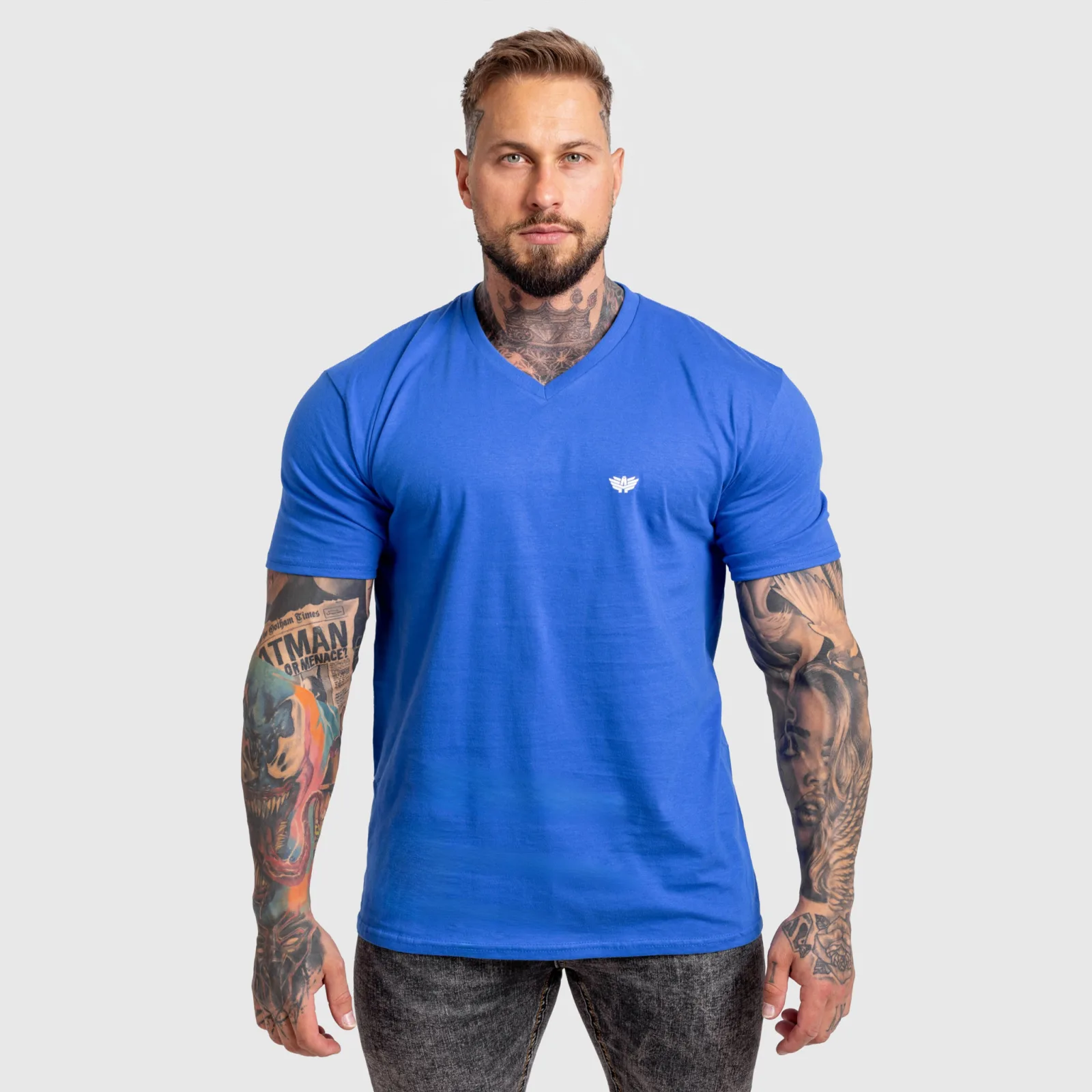Tricou bărbați Iron Aesthetics Imperial, albastru-1