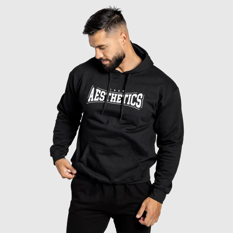 Hanorac cu glugă Iron Aesthetics Frontline, negru-5